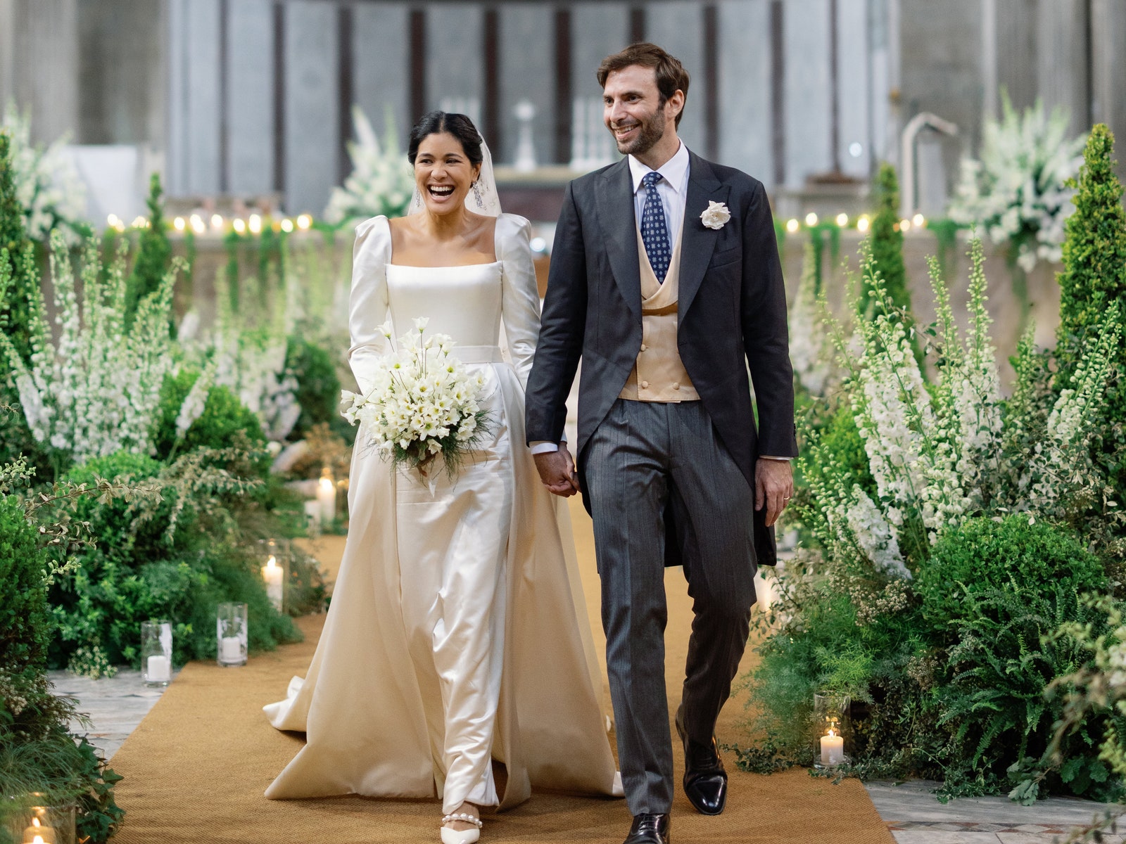 A Fairytale Wedding Celebrating the Bride’s Multicultural Roots at the Groom’s Medieval Castle in Italy