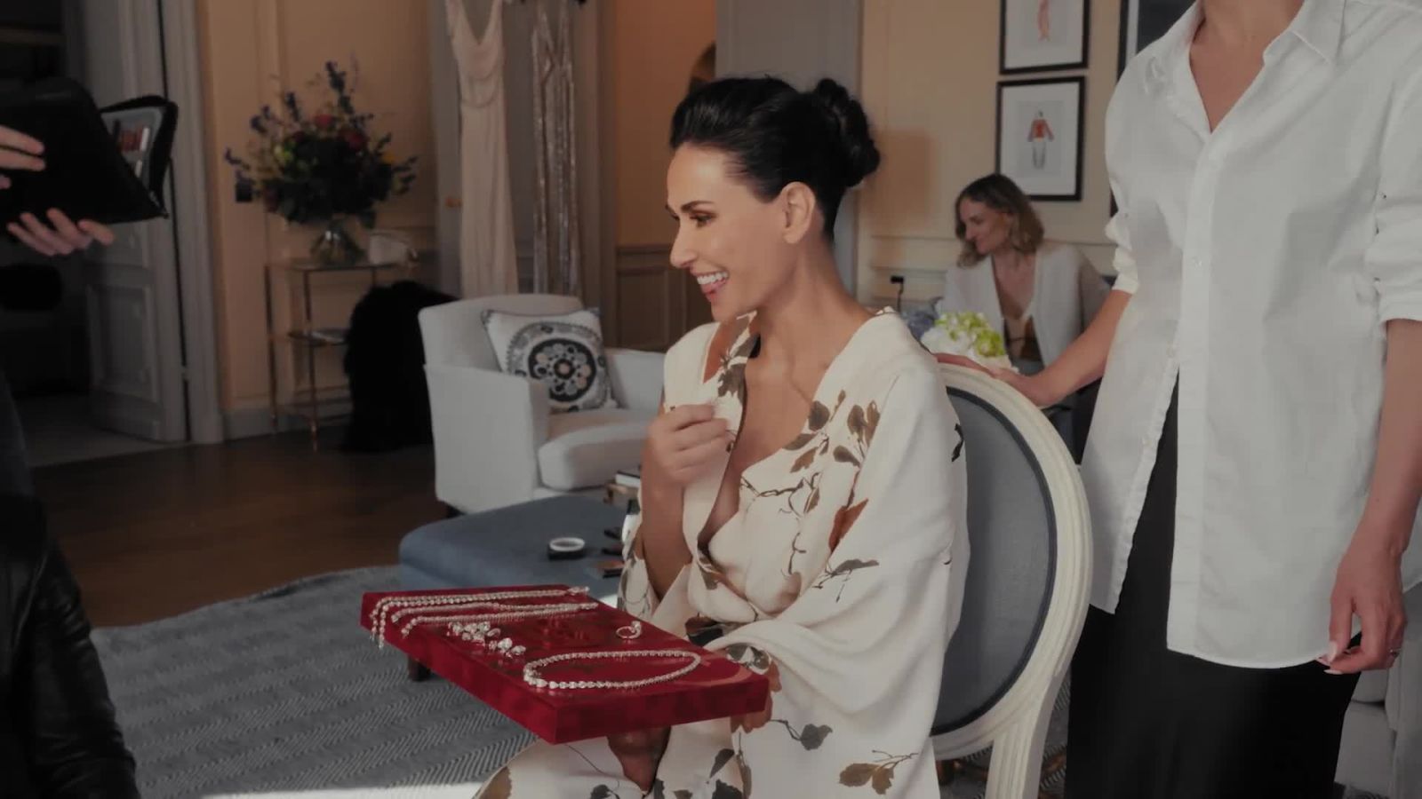 Getting Ready With Demi Moore for the 2024 AmFAR Gala In Cannes
